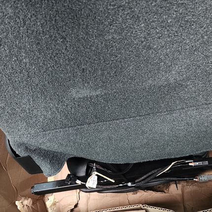 National Seating Premium Truck Seat Electric Adjustable Gray Vinyl Dual Armrest - getexcess
