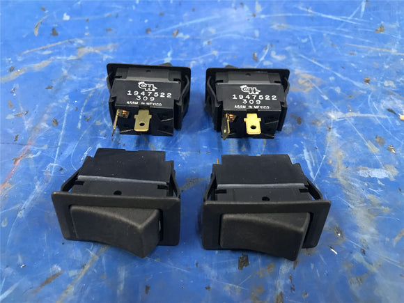 LOT OF (4) Cole Hersee CH 1947522 Switch Rocker On Off 2 Terminal