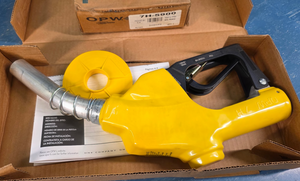 OPW 7H-5900 Diesel Pump Handle Yellow Automatic Shut-Off Nozzle No Ring Hold-Open Clip