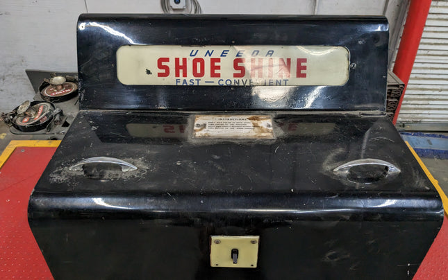 Uneeda Shoe Shine Machine Co Model USSL - USED - NOT WORKING