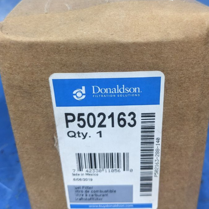 Donaldson P502163 Donaldson Spin On Fuel Filter