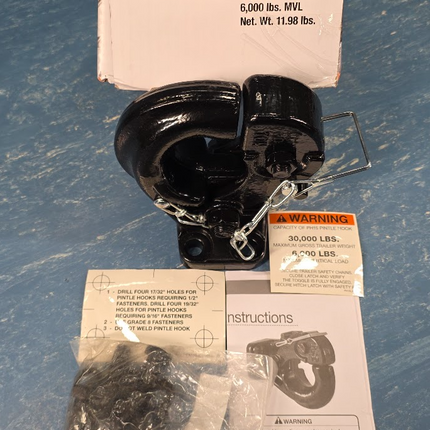 Buyers 15-Ton Pintle Hook 10040 30,000 Lbs MGTW