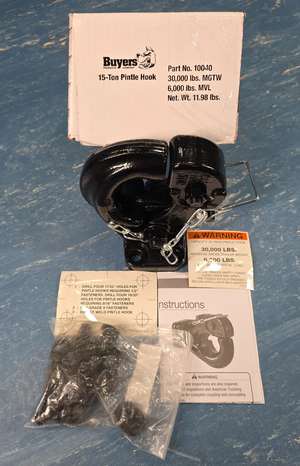 Buyers 15-Ton Pintle Hook 10040 30,000 Lbs MGTW