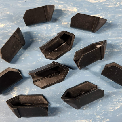 10 PCS - 1265891 Plug Fluted Outer Side Panel Rub Rail Blue Bird Wanderlodge A3FE TCFE - getexcess