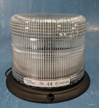 Ecco LED Beacon Clear 360 Degrees Class 2 12-48VDC