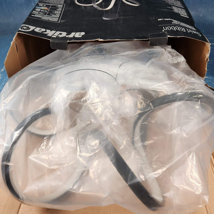 Artika Swirl Ribbon Integrated LED Pendant Light Fixture Black OPEN BOX