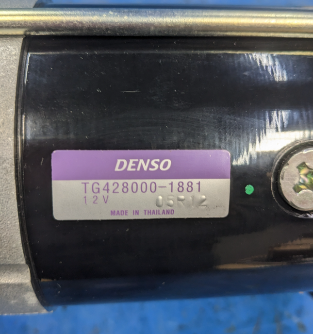 Denso Heavy Duty TG428000-1881 R5 Starter 12V