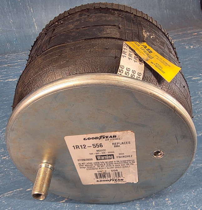 Goodyear Heavy Duty Rolling Lobe Air Spring 1R12-556
