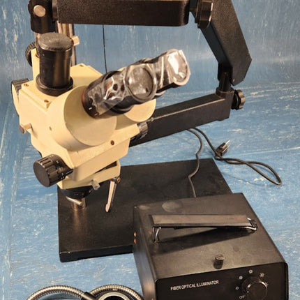 High Intensity Fiber Optic Ring Light Illumination Source Microscopy Machine