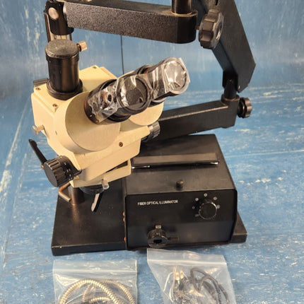 High Intensity Fiber Optic Ring Light Illumination Source Microscopy Machine