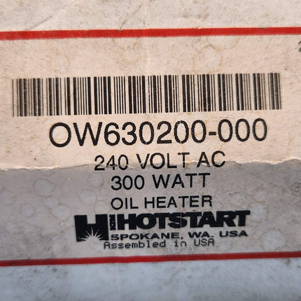 Hot start Diesel Engine Lube Oil Heater OW630200-000 300W