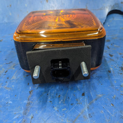 Truck-Lite 5800AA Pedestal Turn Signal Light 5" Square Incandescent Amber Yellow - getexcess