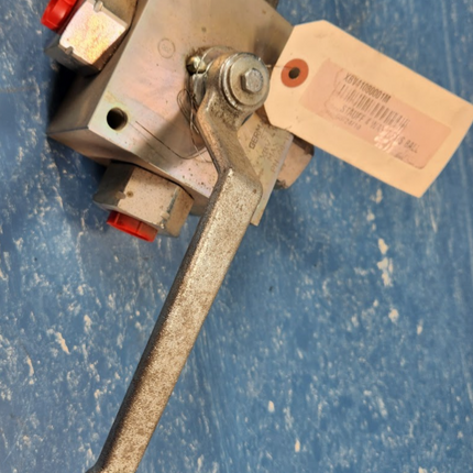 XBV-4-N08-0001-M Stauff 4-Way 2 Pos Ball Valve 400 Bar 5800 PSI