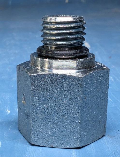 BAG OF (20) Parker 4-6 F5OG5-S SAE Adapter 4 SAE-ORB Male X 6 SAE-ORB Female Steel