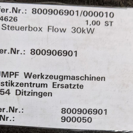 Huttinger Elektronik Trumpf Steuerbox Box 1534626 Controller Liefer 800906901