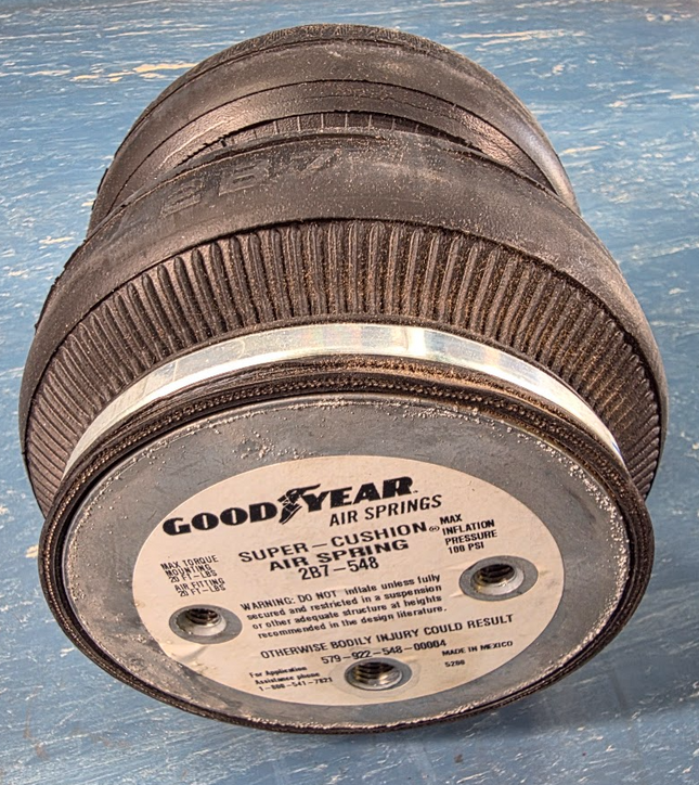 Goodyear Air Spring 2B7-548 Double Convoluted SP 557659 566.CT67667 7659 67667
