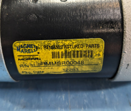 Magneti Marelli Engine Starter Reman RMMSR00048