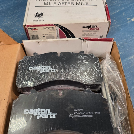 26CV1777 Dayton Air Disc Brake Pad Set