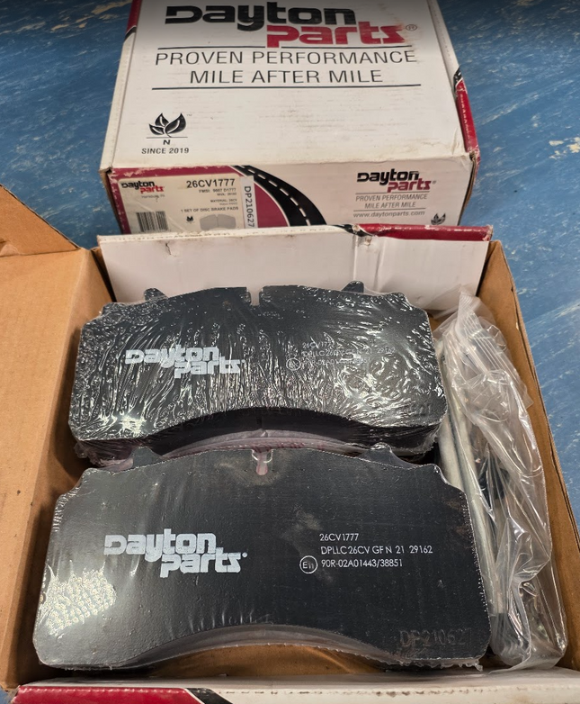 26CV1777 Dayton Air Disc Brake Pad Set - getexcess