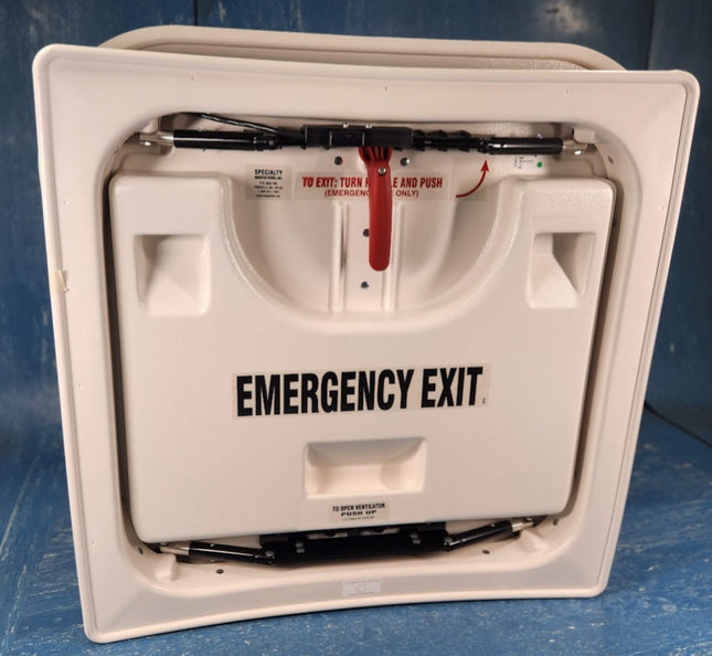 Transpec Specialty 9245-0220 ProLo Emergency Exit Escape Hatch Alarm Roof Bus