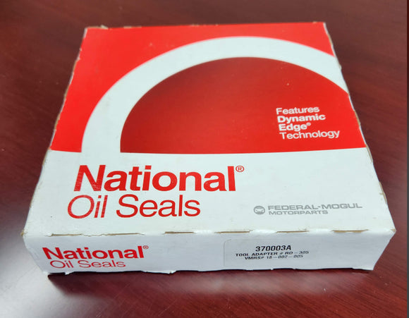 National 370003A Oil Wheel Seal Red 37 Series 38,000 lb-48,000 lb Drive Axles