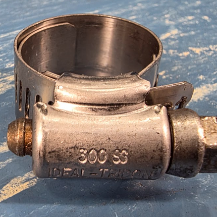 Pack of (25) Worm Gear Hose Clamp SS Lined Liner SAE8 9408H 6508E 615-008