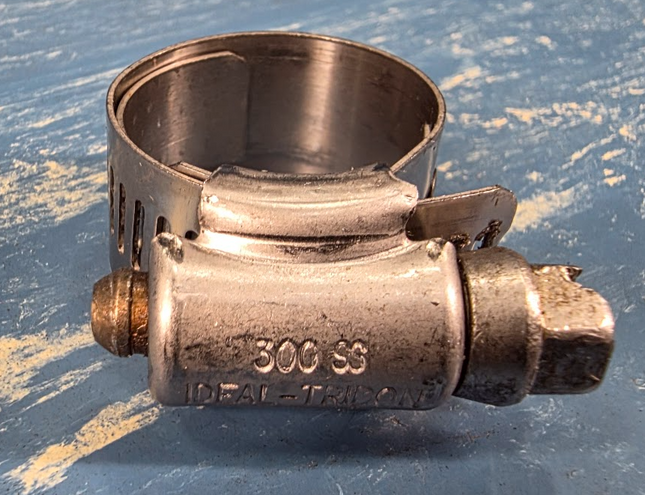 Pack of (25) Worm Gear Hose Clamp SS Lined Liner SAE8 9408H 6508E 615-008
