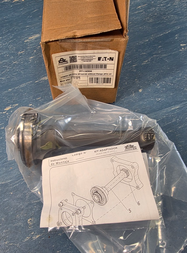 PT116504 Mack Volvo Countershaft PTO Adapter Kit - getexcess