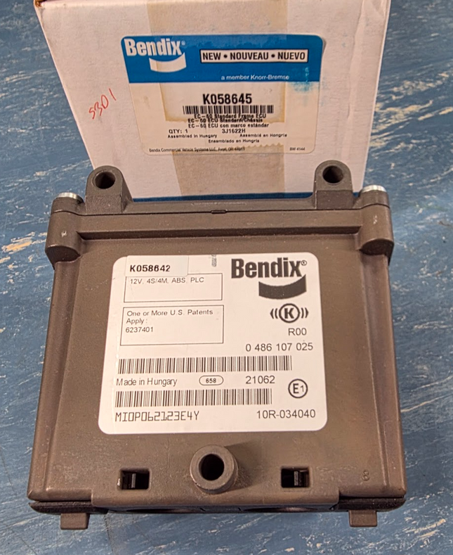 K058645 Bendix EC-80 ECU K058642 EC-60 Standard Chassis 3J1622H
