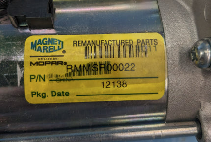 Starter for Honda Accord 2.3L Acura CL 98-99 Auto Trans 17729 Reman Magnetti Marelli