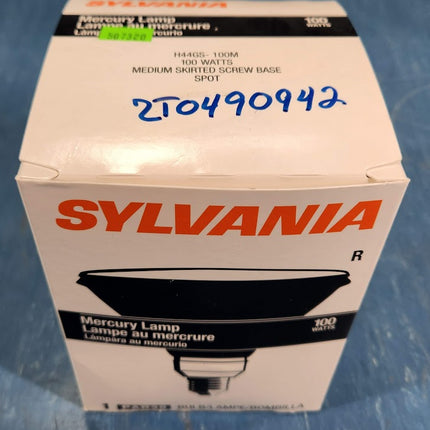 Genuine Sylvania H44GS-100M 100 Watt PAR38 Mercury Lamp Brand New