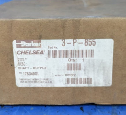 Chelsea PTO Output Shaft 3-P-855 3P855