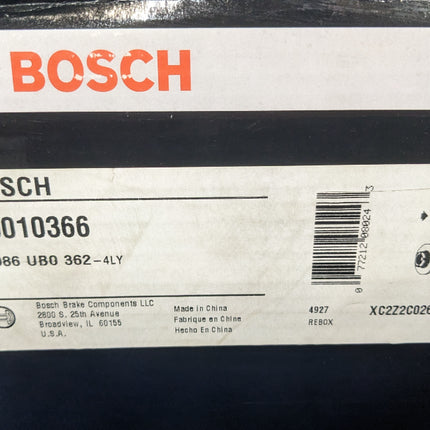 Bosch QuietCast Premium 20010366 Disc Brake Rotor Rear