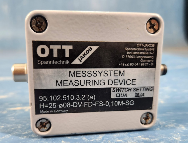 SM129.VX20 Ott Jakob Spanntechnik 09 6630 40 15 Mess system Measuring Device - getexcess