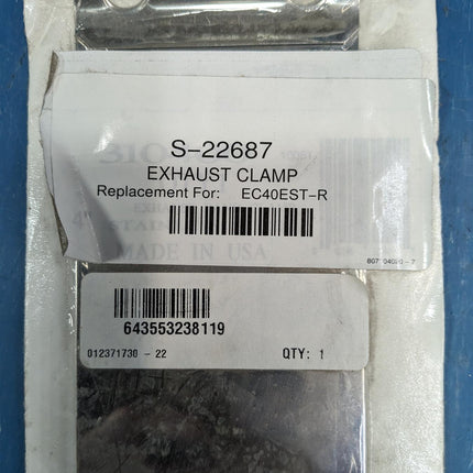 Set of 4 - Newstar 4'' Flatband Exhaust Clamp 304 SS Easy Seal
