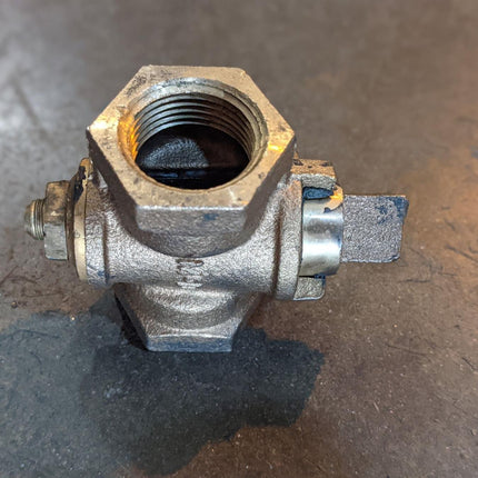 3/4” x 3/4“ NPT Solid Brass Cock Shutoff Screw 125 PSI 10900185 4820-00-461-4216 125 PSI