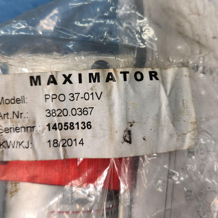 PPO37-01V MaxPro Maximator Pneumatic Booster Pump PPO Series Liquid