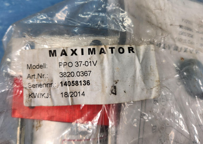 PPO37-01V MaxPro Maximator Pneumatic Booster Pump PPO Series Liquid