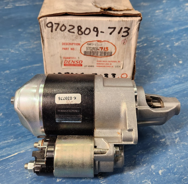9702809-713 Denso Starter Kubota Remanufactured - getexcess