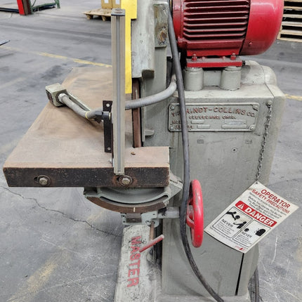 Kindt-Collins Co Master Sander Model R 24" Inch Disc Grinder USED