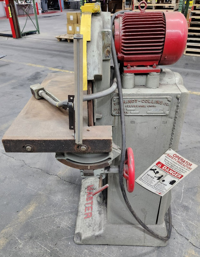 Kindt-Collins Co Master Sander Model R 24" Inch Disc Grinder USED