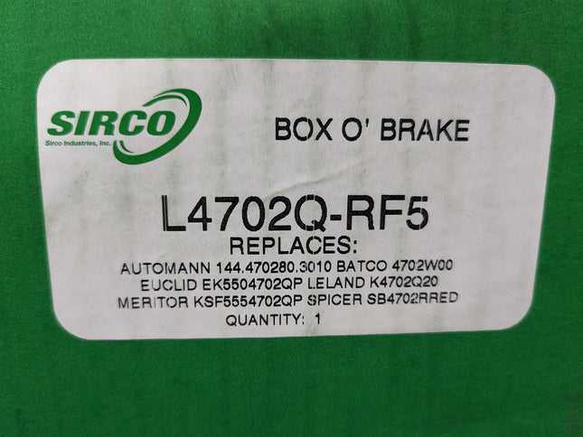 Sirco 23K Front Lined Brake Shoes Hardware Kit - getexcess