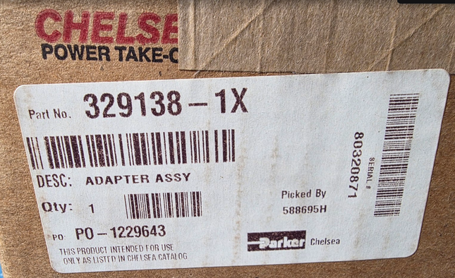 329138-1X Chelsea Adapter Assy