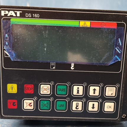 031-300-060-362 PAT Hirschmann Console Assy DS160 With Ram Mount Wika Crane