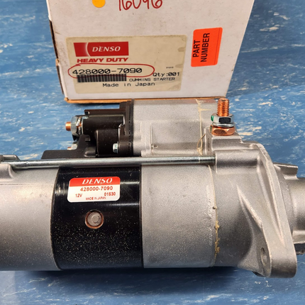 Genuine Denso Heavy Duty 12V Starter 428000-7090 Cummins ISF QSB - getexcess
