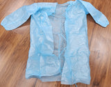 Non Medical Isolation Gown Blue Elastic Cuff XXL Atria CASE of 140 PCS