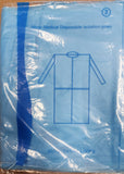 Non Medical Isolation Gown Blue Elastic Cuff XXL Atria CASE of 70 PCS