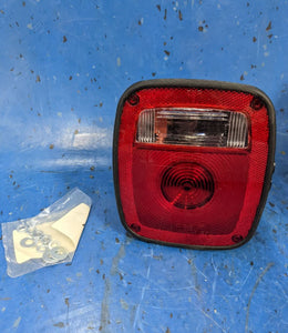 Truck-Lite Signal-Stat 3-Stud Red Stop Tail Turn Light W White Backup Light 5023