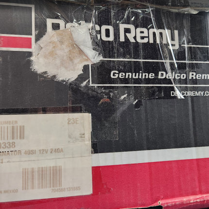 8600338 Genuine Delco Remy Alternator 40SI 12V 240A Open Box Return
