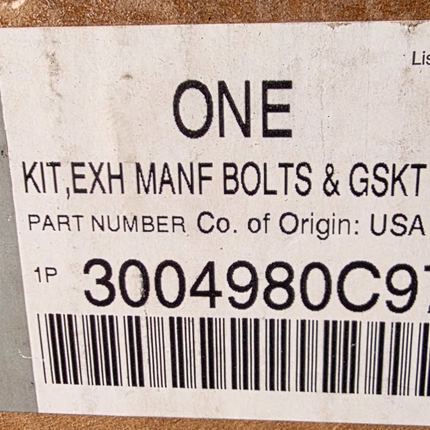 Navistar 3004980C97 Kit Exhaust Manifold Bolts & Gaskets MaxxForce 11 13